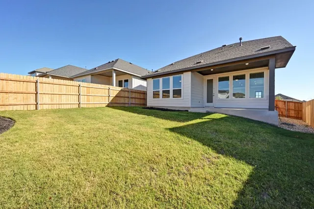 a view of a park with a slide