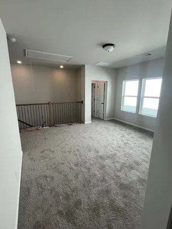 a view of empty room