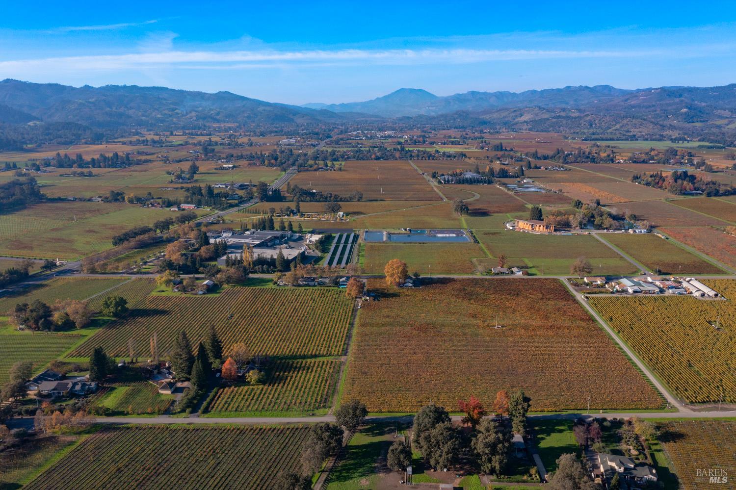 1135 Galleron Road St. Helena, CA 94574 - Photo 19 of 21 an aerial view of residential houses and outdoor space