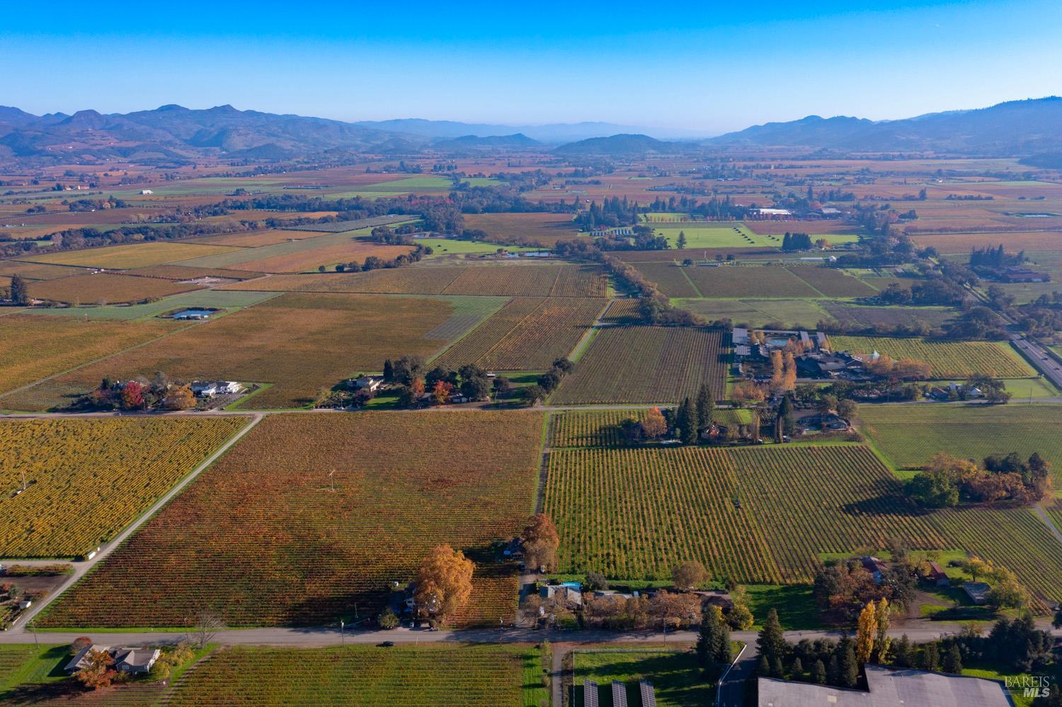 1135 Galleron Road St. Helena, CA 94574 - Photo 21 of 21 an aerial view of a house with a mountain