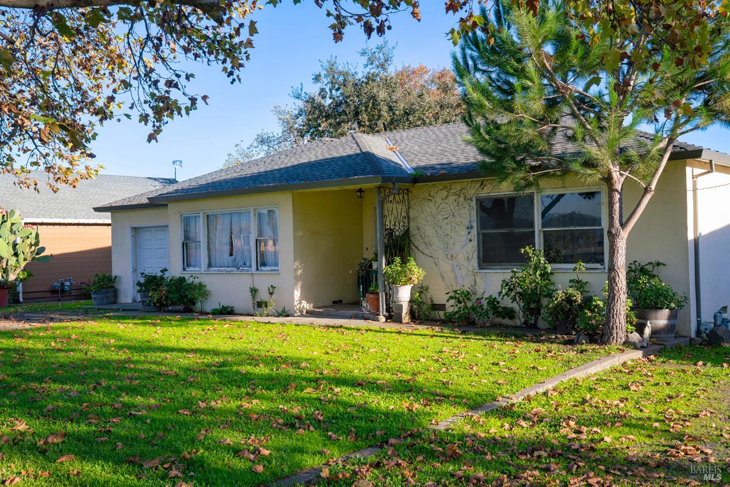 1135 Galleron Road St. Helena, CA 94574 - Photo 9 of 21 a view of a house with a yard