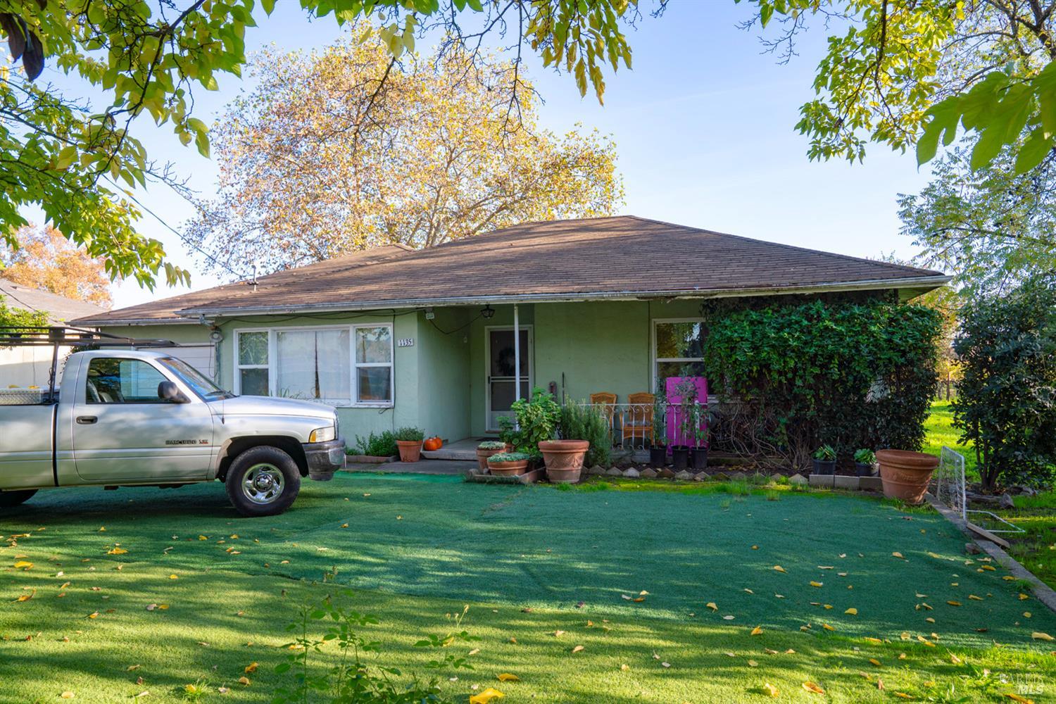 1135 Galleron Road St. Helena, CA 94574 - Photo 10 of 21 a front view of a house with garden