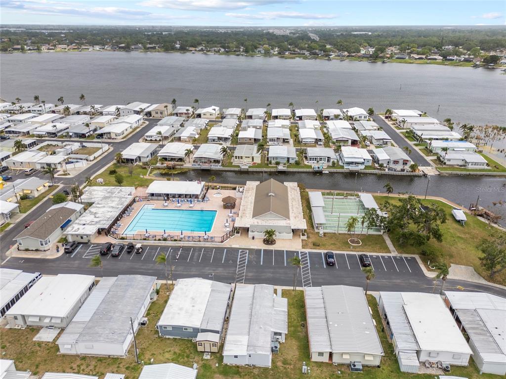 11047 102nd Way North, Unit 203 Largo, FL 33773 - Photo 22 of 26 a view of a lake with a mountain view
