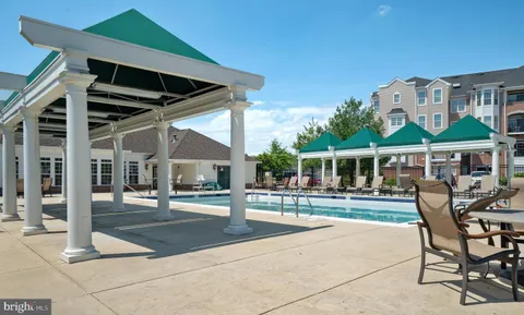 a front view of a building with street