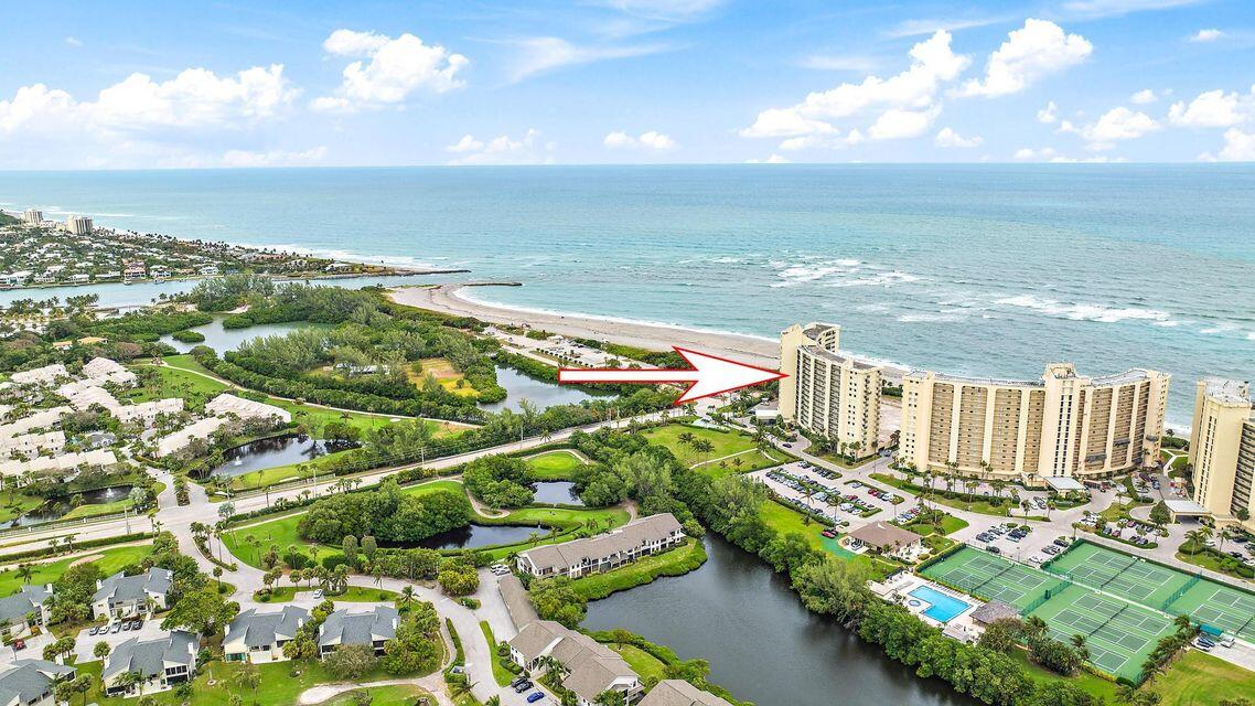 400 Ocean Trail Way, Unit 601 Jupiter, FL 33477 - Photo 11 of 42 a view of an ocean and beach