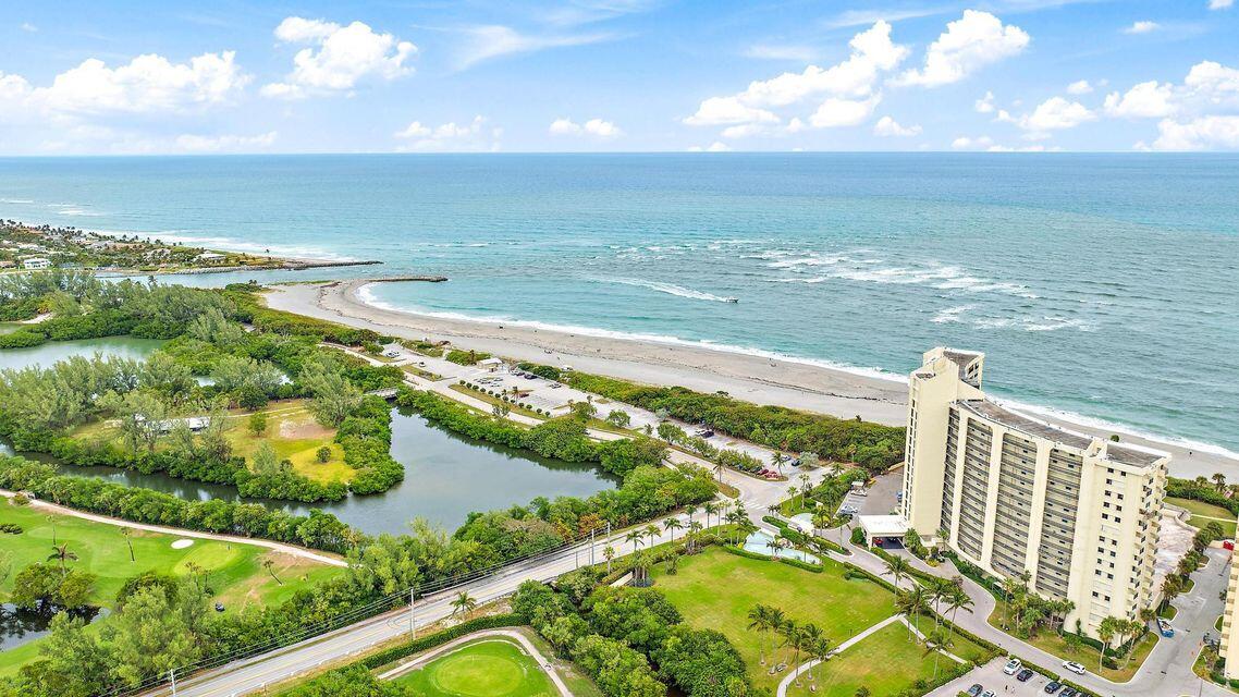 400 Ocean Trail Way, Unit 601 Jupiter, FL 33477 - Photo 9 of 42 a view of an ocean and beach