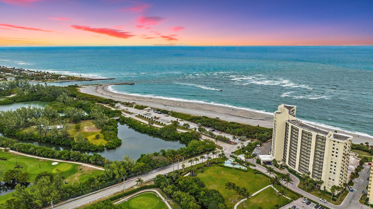 400 Ocean Trail Way, Unit 601 Jupiter, FL 33477 - Photo 10 of 42 a view of a city and an ocean