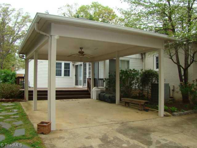 500 Cliff Road Asheboro, NC 27203 - Photo 14 of 16 Patio/Deck. Carport/Covered Patio