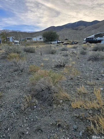 a view of a lush green hillside and houses