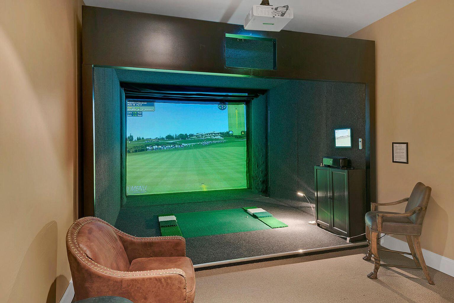 1363 West County Highway 30A, Unit 3118 Santa Rosa Beach, FL 32459 - Photo 49 of 51 Golf simulator