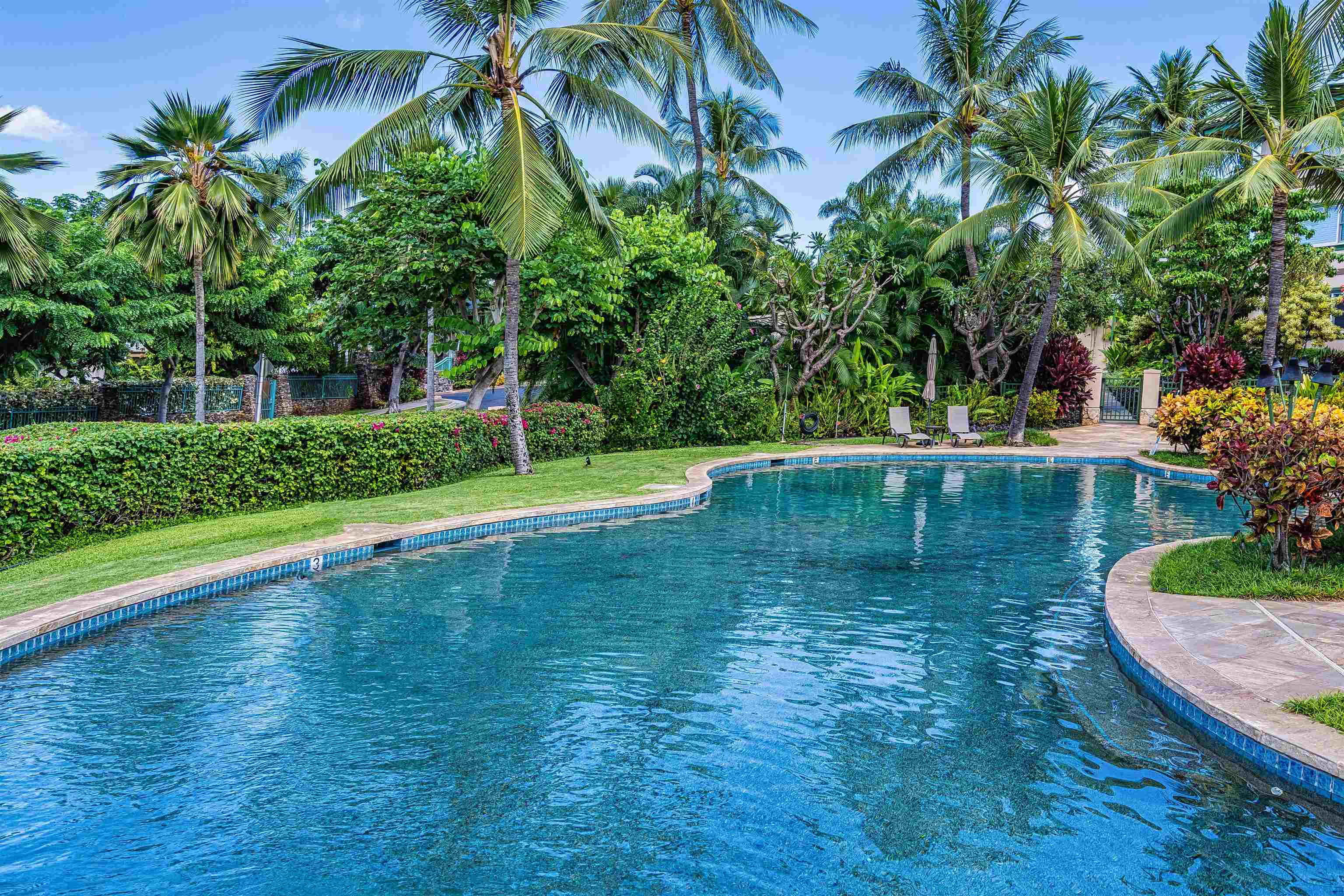 4955 Makena Road, Unit E301 Kihei, HI 96753 - Photo 19 of 22 a view of a backyard with plants
