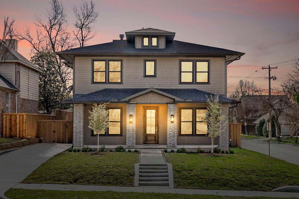 front view of a house