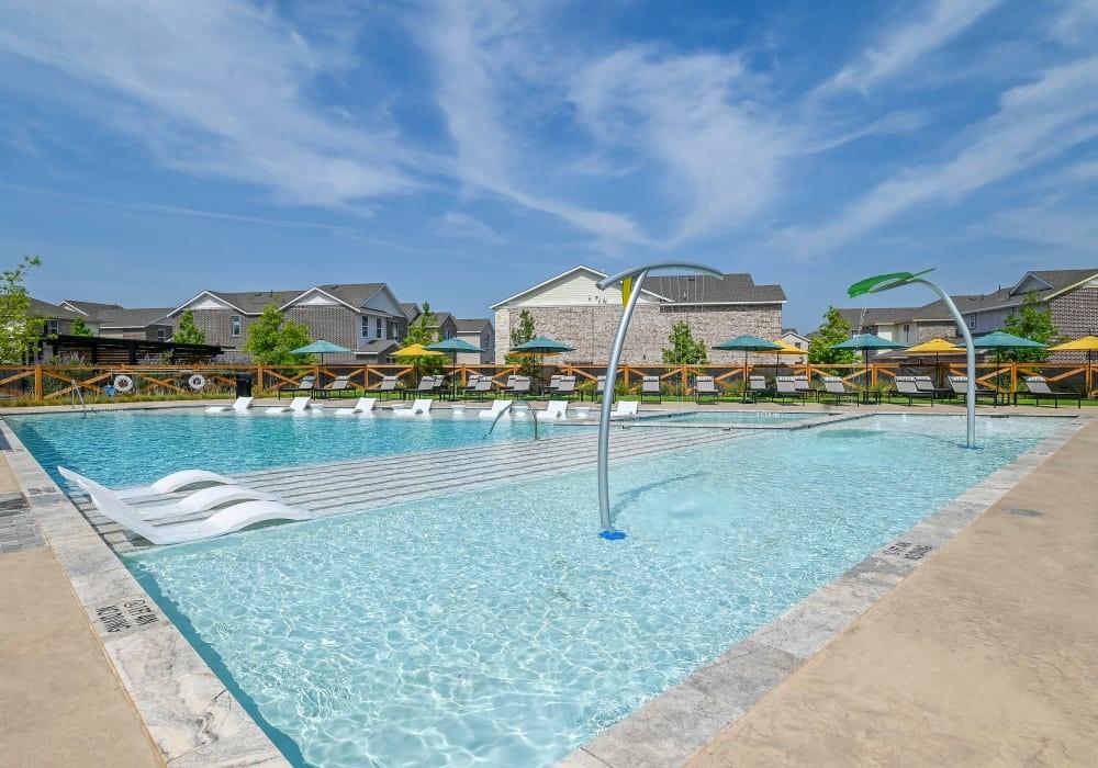 1425 Wildrye Ridge Celina, TX 75009 - Photo 31 of 32 a front view of a house with a yard and lake view