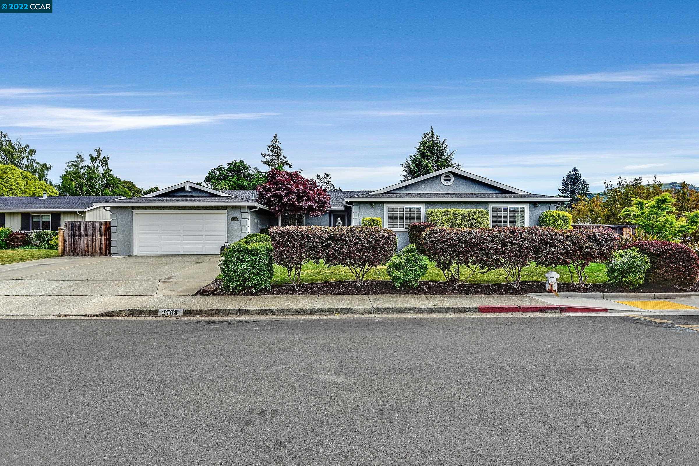 2768 Marsh Drive San Ramon, CA 94583 - Photo 1 of 1 front view of a house next to a yard