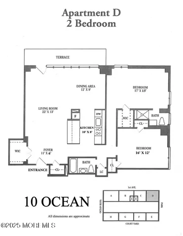 $3,895 | 10 Ocean Boulevard, Unit 4D, Atlantic Highlands, NJ 07716
