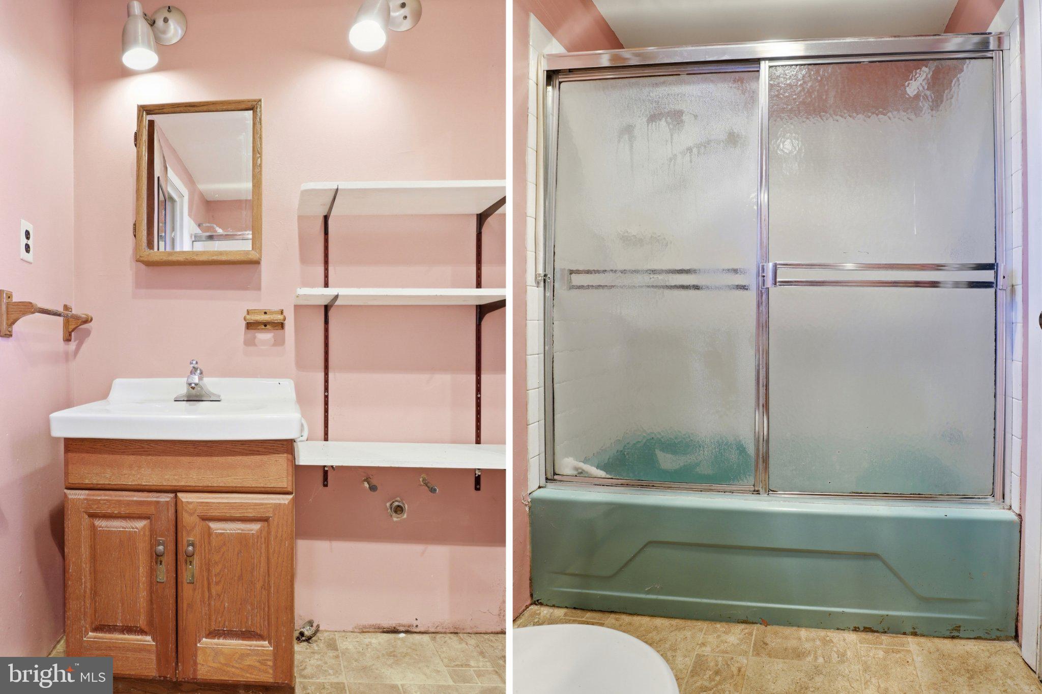 6070 Salem Run Road Dover, PA 17315 - Photo 8 of 21 Charming pink bathroom with potential.
