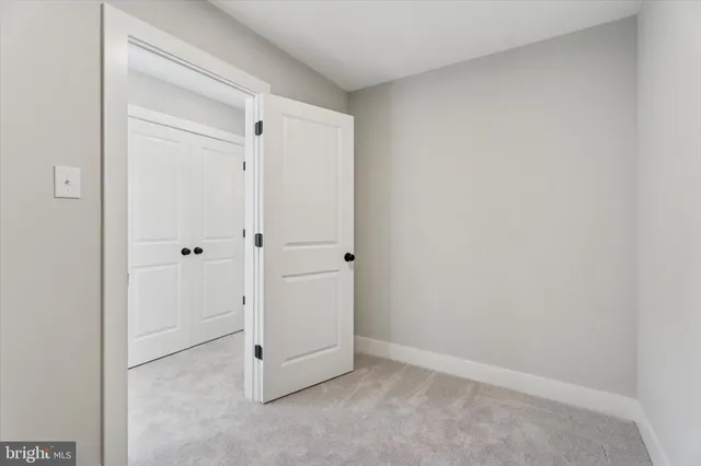 a view of closet area