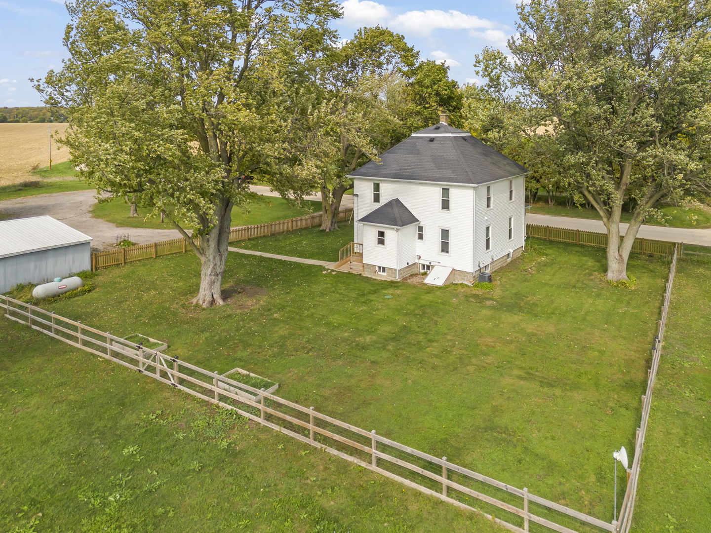 17128 Lukens Road Sycamore, IL 60178 - Photo 34 of 45 a view of a house with a yard