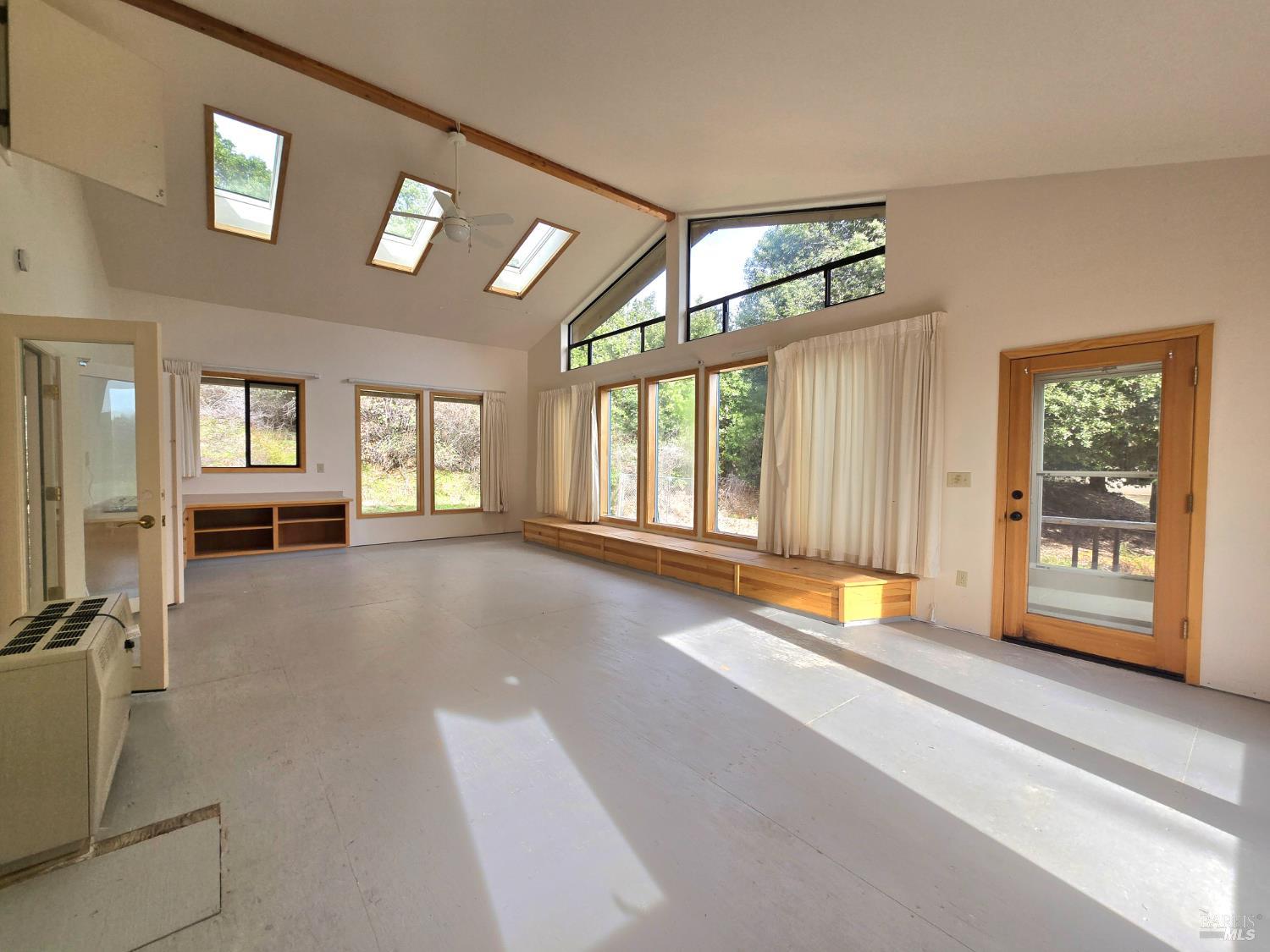 36955 Eureka Stagecoach Road Willits, CA 95490 - Photo 26 of 46 a view of an empty room with a window