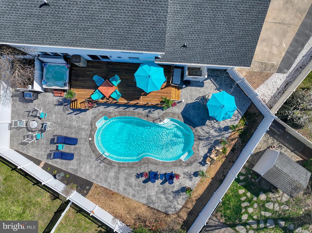 24 Blackpool Road Rehoboth Beach, DE 19971 - Photo 5 of 78 Aerial of backyard