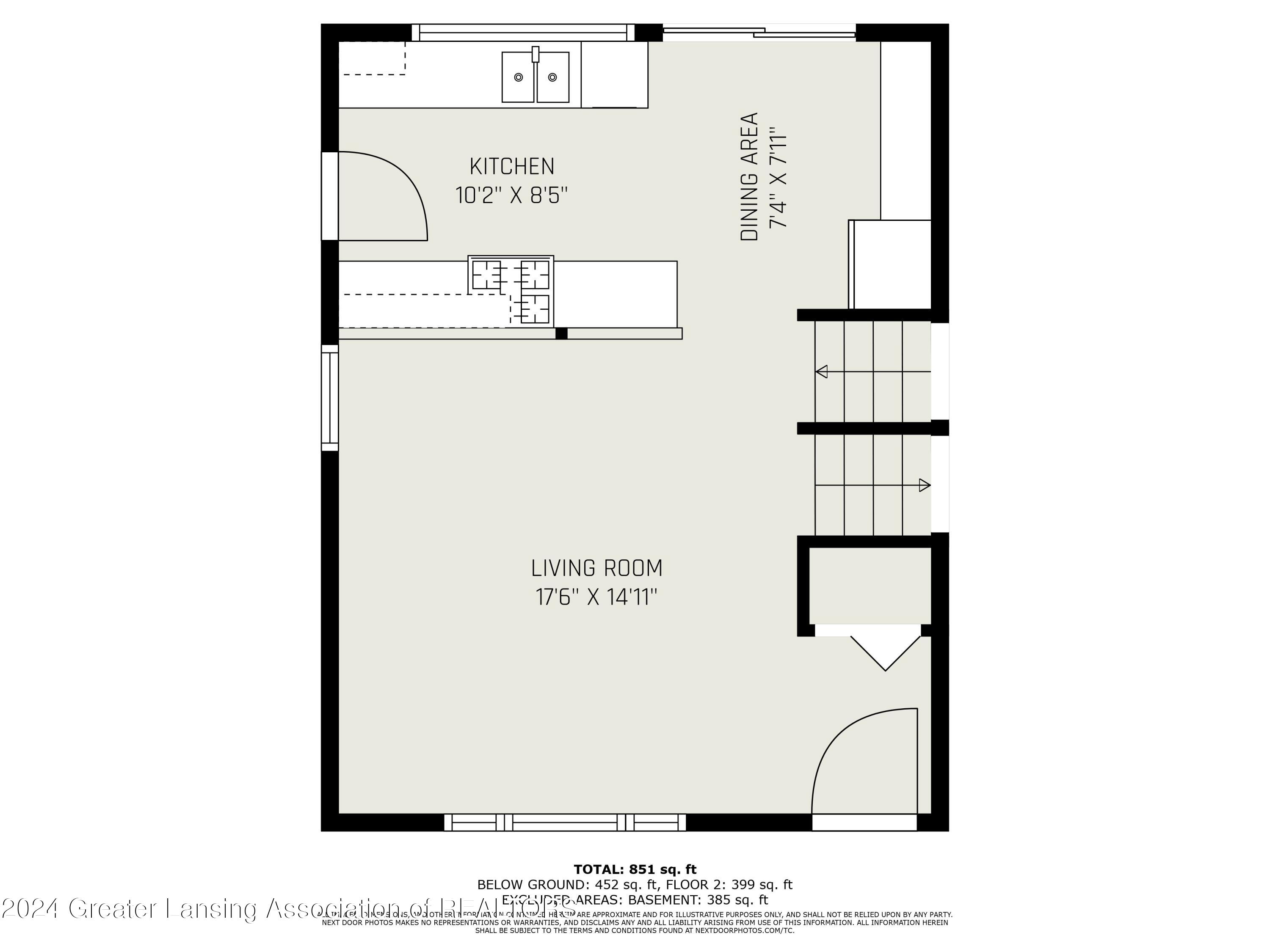 6070 East Price Road St. Johns, MI 48879 - Photo 18 of 19 first floor