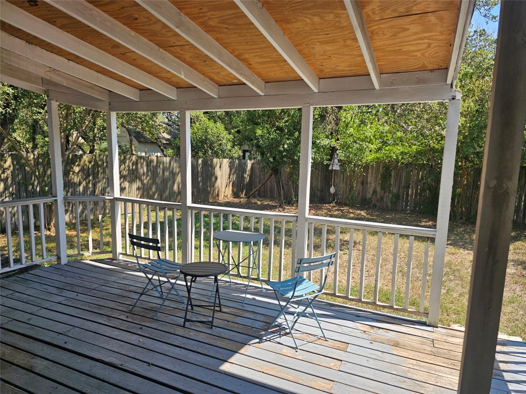 12503 Deer Falls Drive Austin, TX 78729 - Photo 17 of 26 Large Covered Patio