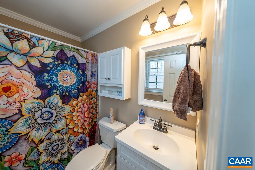 1425 Jacks Shop Road Rochelle, VA 22738 - Photo 30 of 66 a bathroom with a sink mirror vanity and toilet