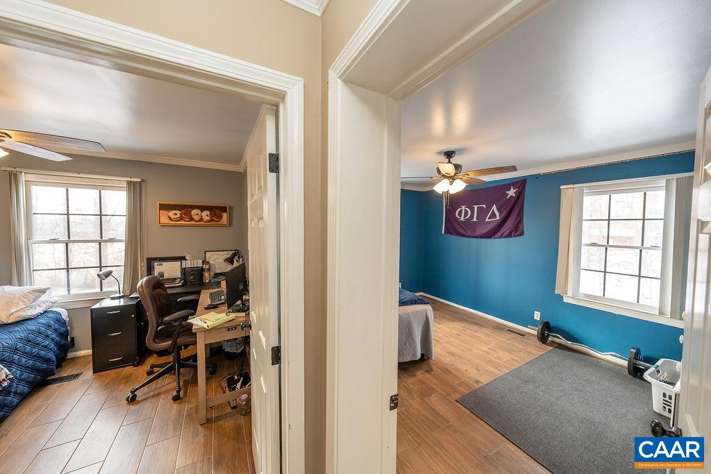 1425 Jacks Shop Road Rochelle, VA 22738 - Photo 33 of 66 a view of a workspace with furniture and a window