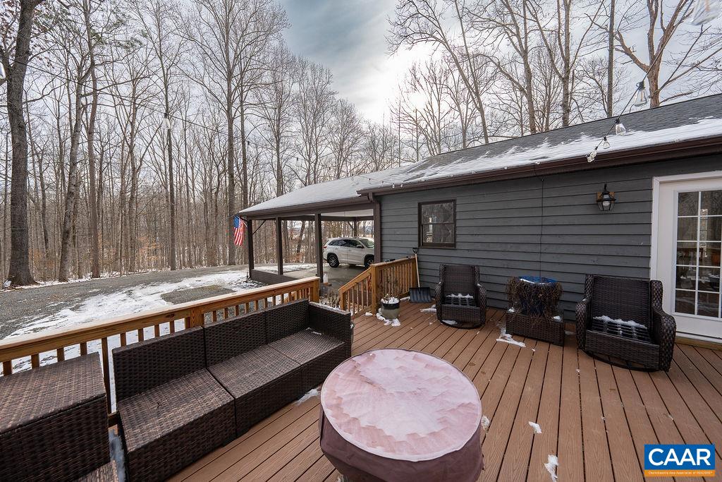 1425 Jacks Shop Road Rochelle, VA 22738 - Photo 50 of 66 a backyard of a house with barbeque oven and outdoor seating