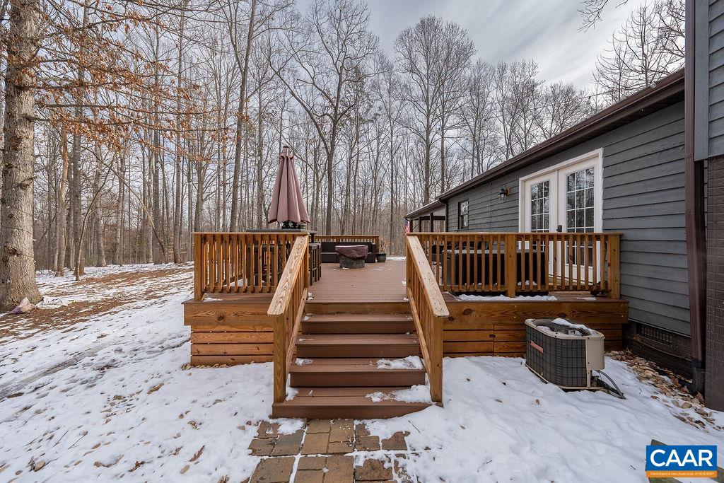 1425 Jacks Shop Road Rochelle, VA 22738 - Photo 51 of 66 a view of outdoor space with deck and garden