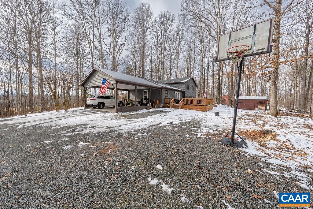 1425 Jacks Shop Road Rochelle, VA 22738 - Photo 57 of 66 a house with trees in front of it