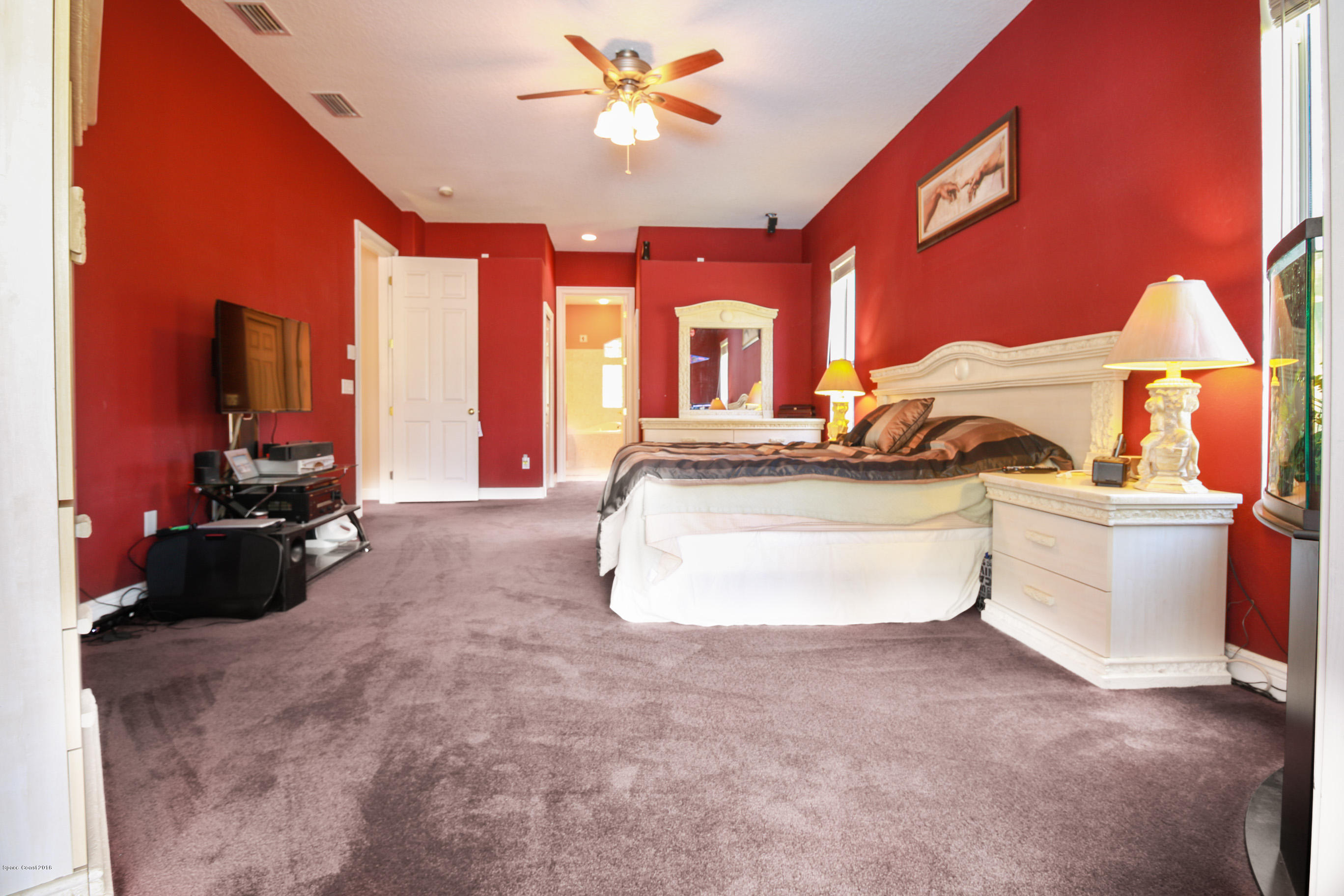 1237 Gerrity Street Southwest Palm Bay, FL 32908 - Photo 16 of 61 master bedroom--2