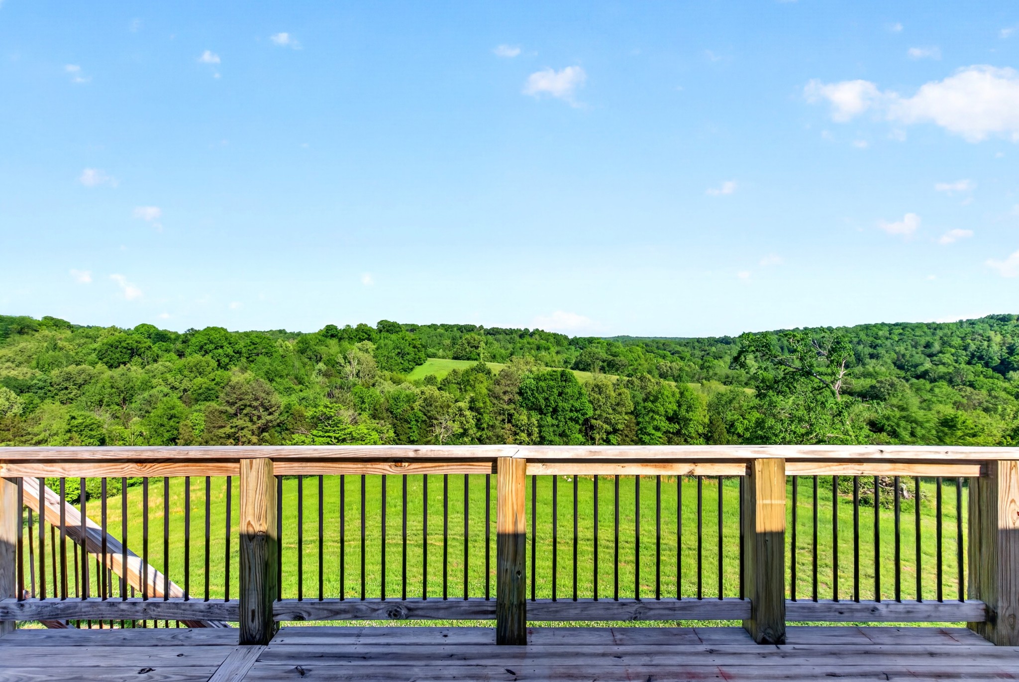3485 Pinetree Circle Palmyra, TN 37142 - Photo 73 of 84 a view of deck with wooden floor and fence
