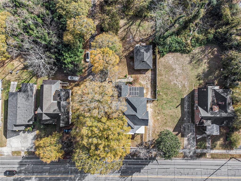 1208 North Broad Street Rome, GA 30161 - Photo 39 of 63 an aerial view of residential houses with outdoor space