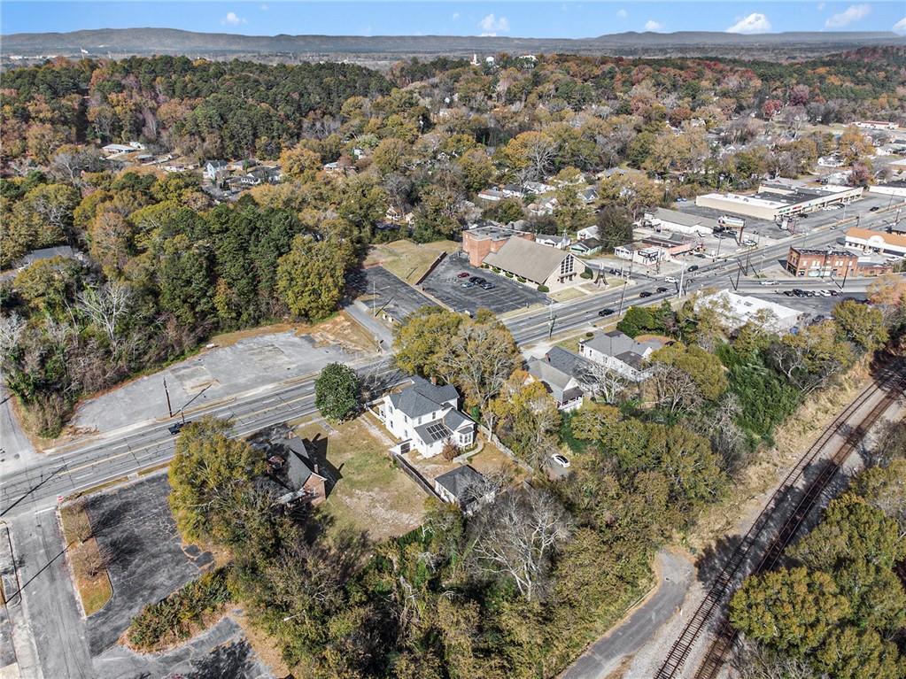 1208 North Broad Street Rome, GA 30161 - Photo 40 of 63 an aerial view of residential houses with outdoor space