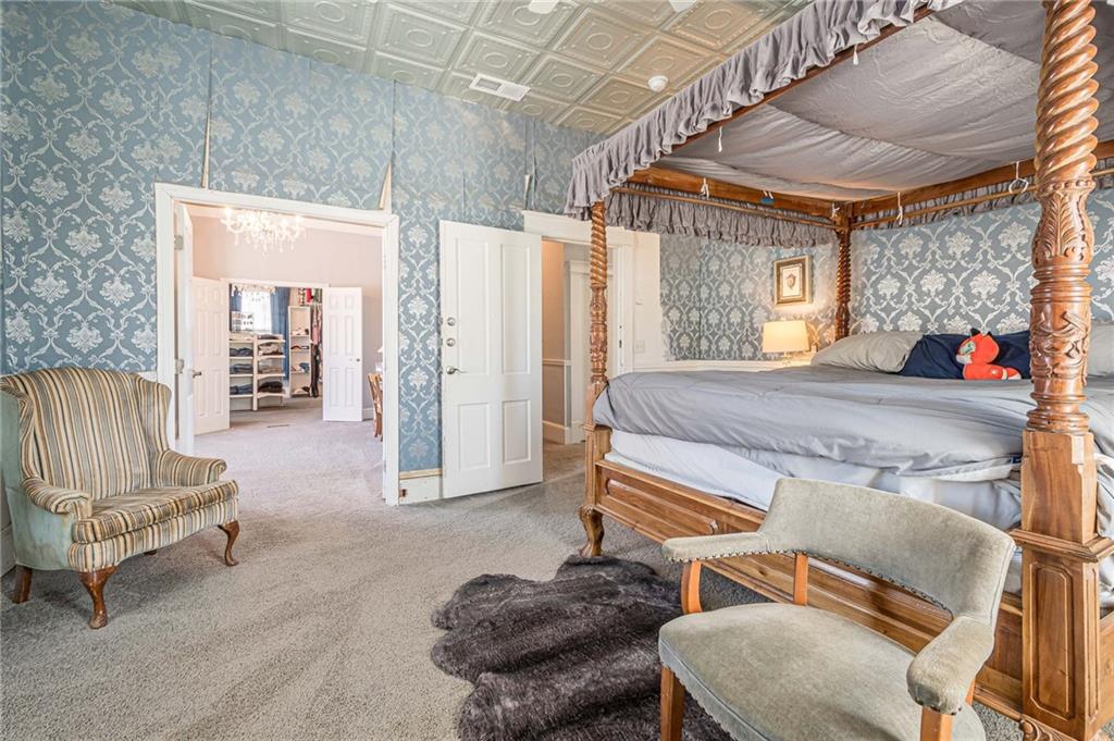 1208 North Broad Street Rome, GA 30161 - Photo 59 of 63 a living room with furniture and a fireplace