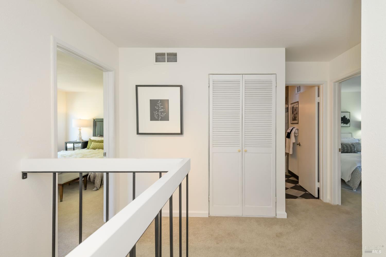36 Schmidt Lane San Rafael, CA 94903 - Photo 21 of 31 a view of a hallway with windows and stairs