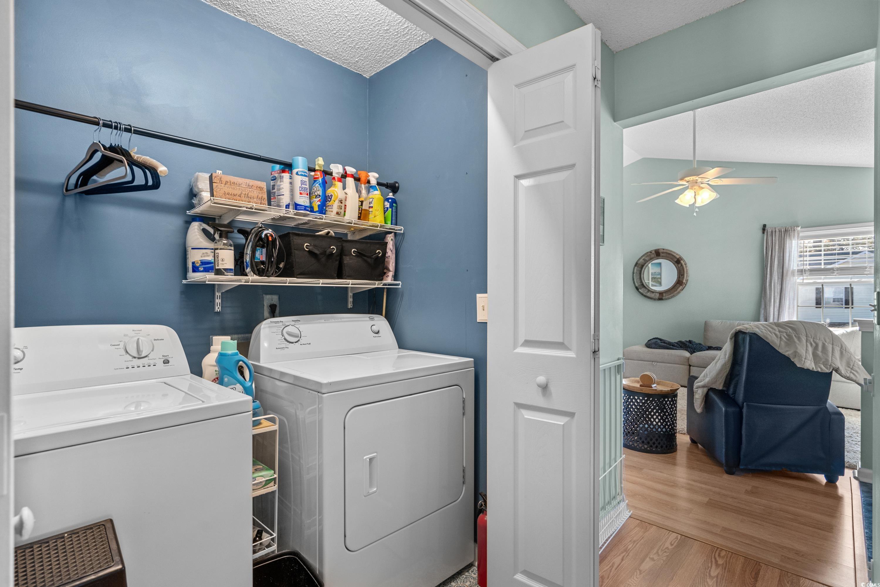 300 Kildare Court Myrtle Beach, SC 29588 - Photo 19 of 26 Clothes washing area featuring washing machine and