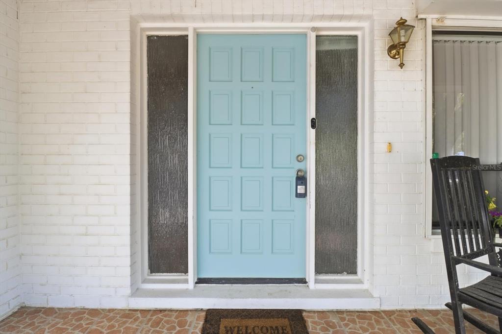 98 Sycamore Circle Homosassa, FL 34446 - Photo 3 of 34 an entrance door view with wooden floor