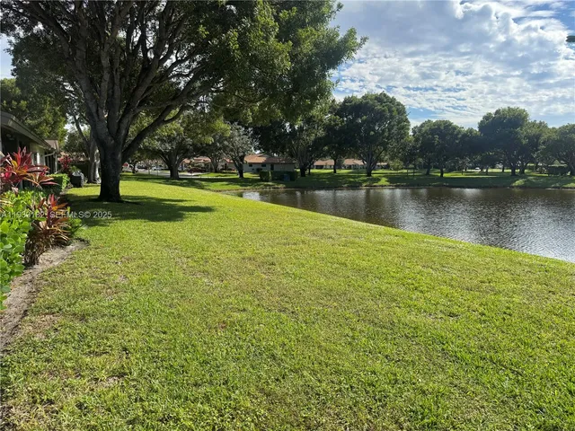 a view of lake with houses