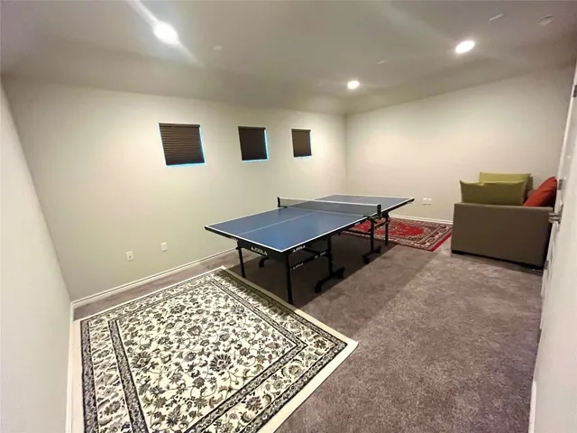 a view of a house with chair