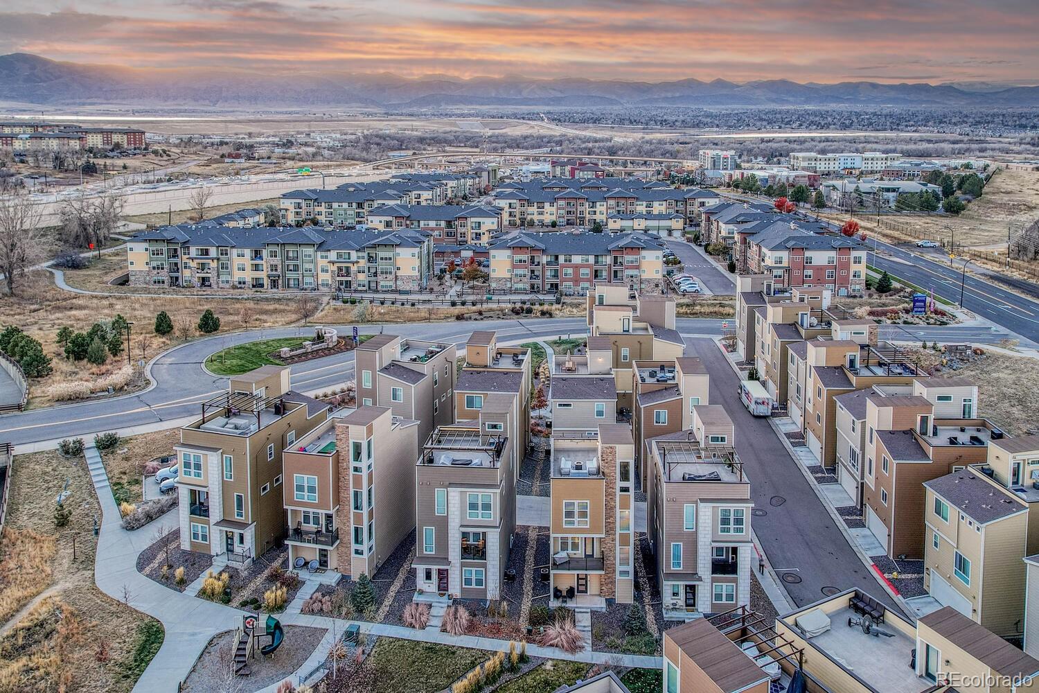 8338 Rivulet Point Highlands Ranch, CO 80129 - Photo 6 of 46 an aerial view of a city