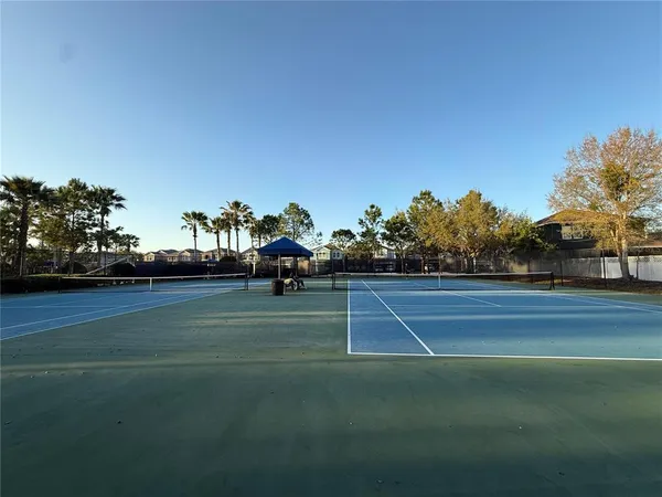 a view of tennis court