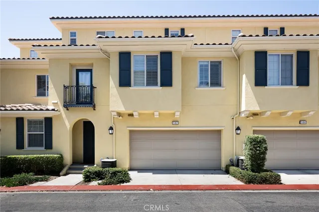 a front view of a building