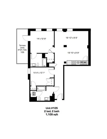 $4,000 | 70 Parker Hill Avenue, Unit 105, Boston, MA 02120