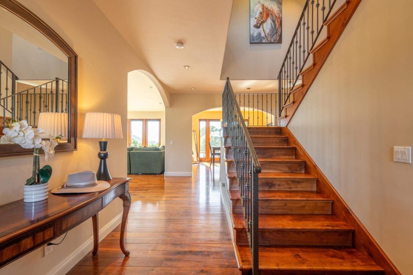 67 Tucker Road Watsonville, CA 95076 - Photo 7 of 32 a view of entryway and hall with wooden floor