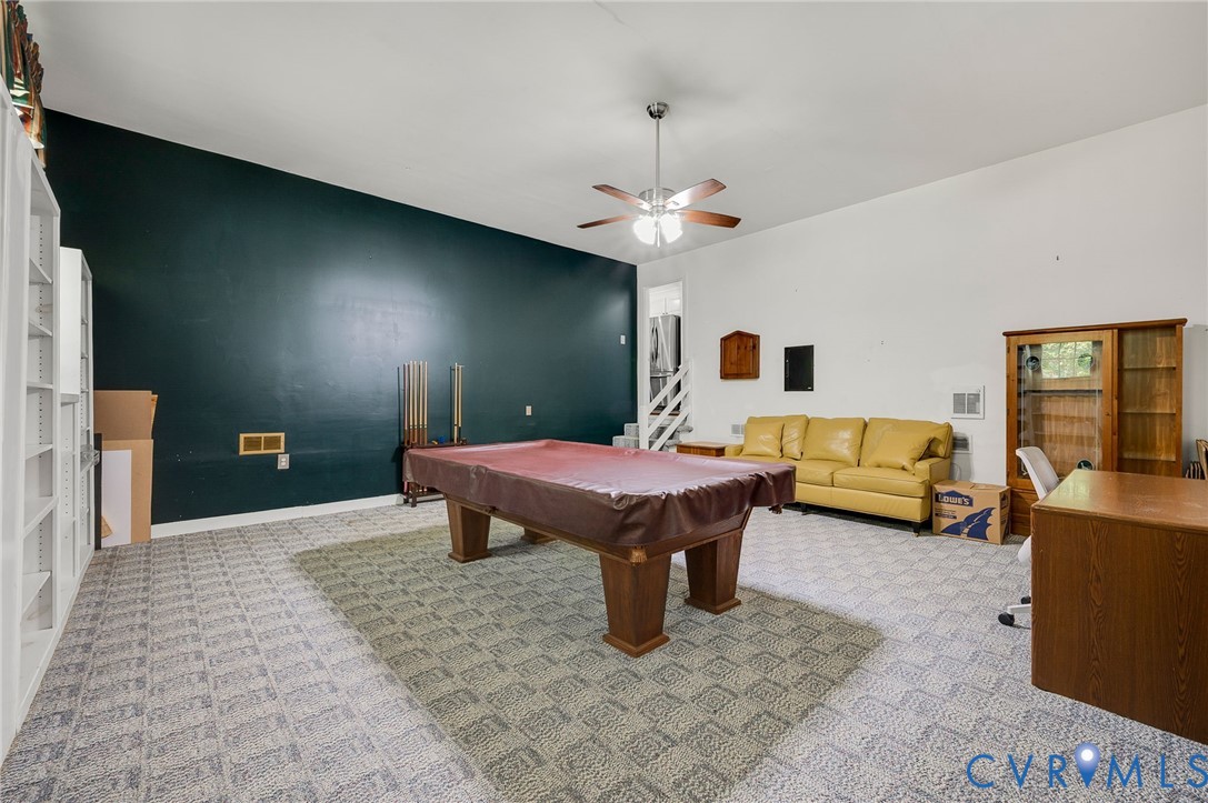 2409 Three Bridge Road Powhatan, VA 23139 - Photo 18 of 39 Spacious room featuring vaulted ceilings, a ceilin