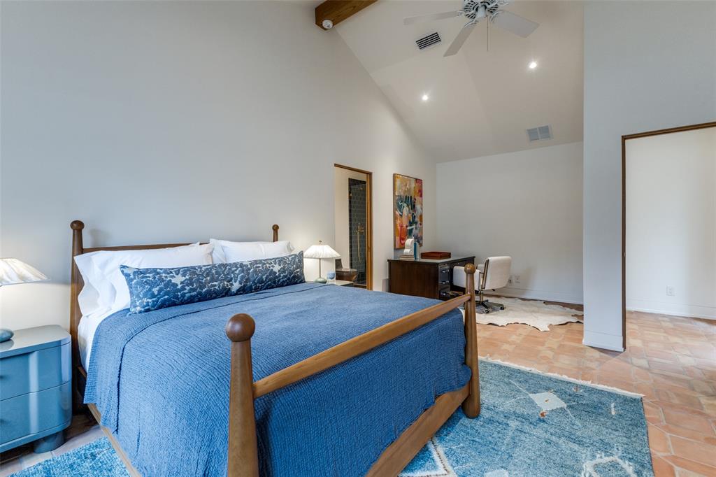 1308 San Rafael Drive Dallas, TX 75218 - Photo 30 of 40 a bed room with a bed and a dresser