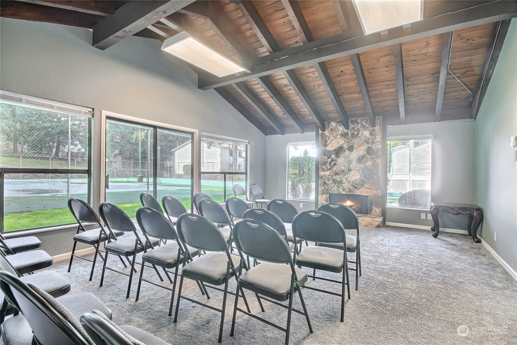 2003 Southwest 318th Place, Unit D8 Federal Way, WA 98023 - Photo 30 of 35 a view of a dining room with furniture window and outside view