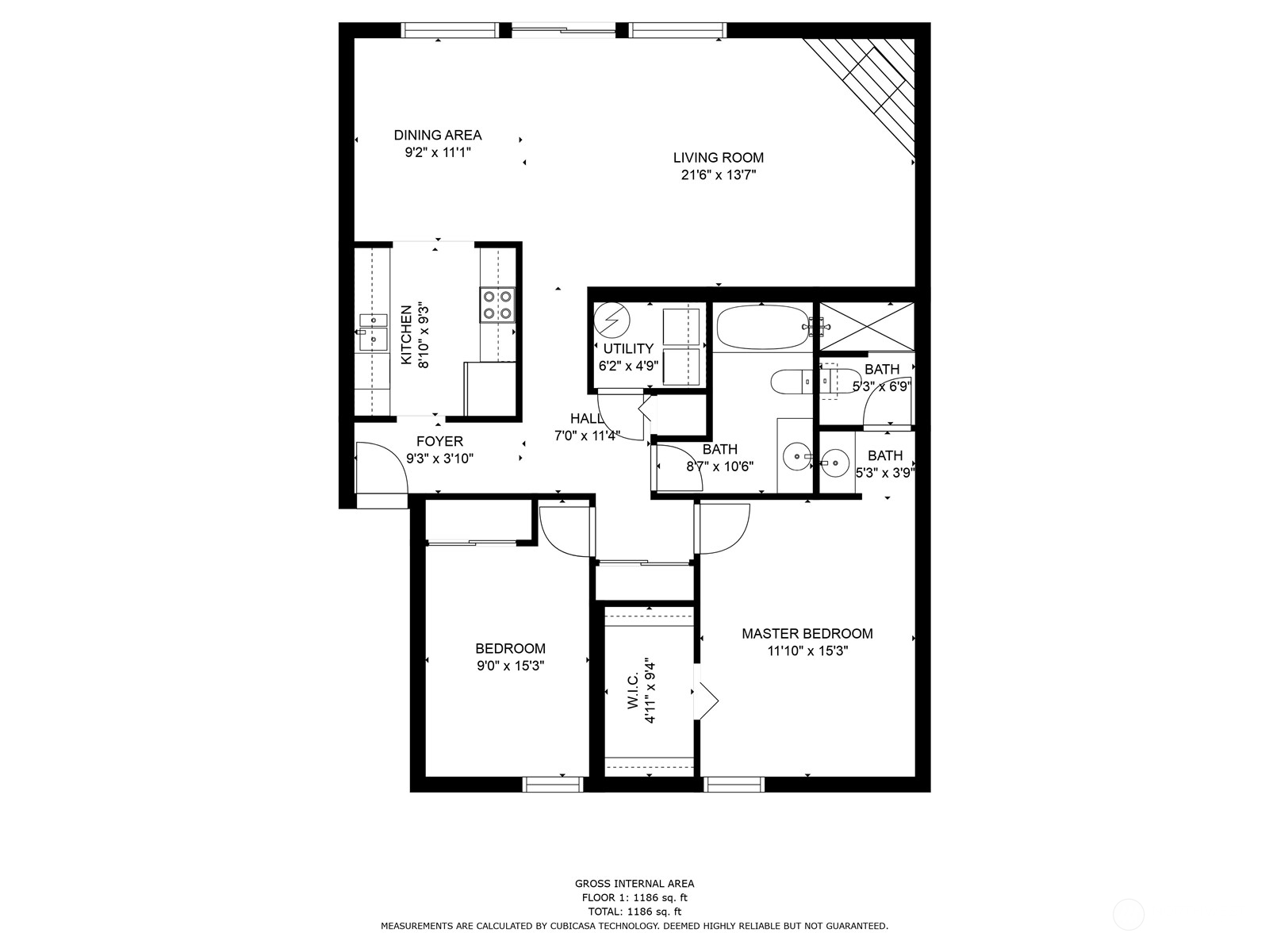 2003 Southwest 318th Place, Unit D8 Federal Way, WA 98023 - Photo 34 of 35 a picture of a floor plan